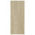 Wall Cube Shelves 3 pcs White and Sonoma Oak A949-326720