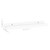 Wall Shelves 4 pcs White 15.7"x3.5"x1.2 A949-326660