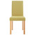  Dining Chairs 4 pcs Green Fabric A949-249225