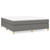  Box Spring Bed Frame Dark Gray King Fabric (US Only) A949-3121006