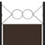  5-Panel Room Divider Brown 78.7"x70.9 A949-320708