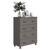  Sideboard HAMAR Light Gray 31.1"x15.7"x40.7" Solid Wood Pine A949-340427