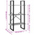  Storage Shelf Concrete Gray 23.6"x11.8"x41.3" Engineered Wood A949-806511
