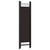  4-Panel Room Divider Brown 63"x70.9 A949-320703