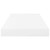  Floating Wall Shelves 2 pcs High Gloss White 19.7"x9.1"x1.5" MDF A949-323746