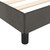  Bed Frame without Mattress Dark Gray 53.9"x74.8" Velvet A949-347355
