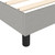  Box Spring Bed Frame Light Gray Queen Fabric (US Only) A949-3120903