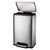 13-Gallon Kitchen Trash Can with Step Lid in Stainless Steel Finish Q280-PMSS5998