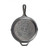 Black 10 inch Lightweight Cast Iron Skillet -  Da de los Muertos - Made in USA Q280-DOTDSU1120518