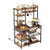 Kitchen Bakers Rack, 5 ft Power Cable Bakers Rack with Power Outlet, Kitchen Stand with X-Shaped Su E415-LSHBJ354INCHX6DAX001V1