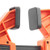 Bar Clamps for Woodworking, 2-Pack 12 inch One-Handed Clamp/Spreader, Quick-Grip F-Clamp with 340 l E415-FJ12INCH2GKSTBKR0001V0