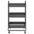  3-Tier Trolley Anthracite 16.9"x13.4"x31.1" Steel A949-335867