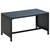  4 Piece Patio Lounge Set with Cushions Poly Rattan Black A949-46390