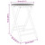  Folding Patio Table 21.7"x29.5" Bamboo A949-365881