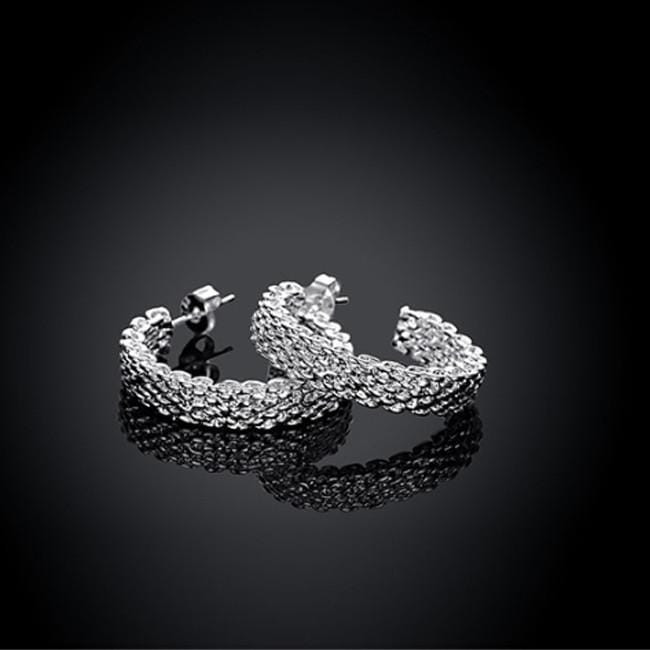 Style: Rose Gold - Love At First Sight 18 Kt Gold Plated 925 Sterling Silver Polished And Rose Gold K290-19151086469