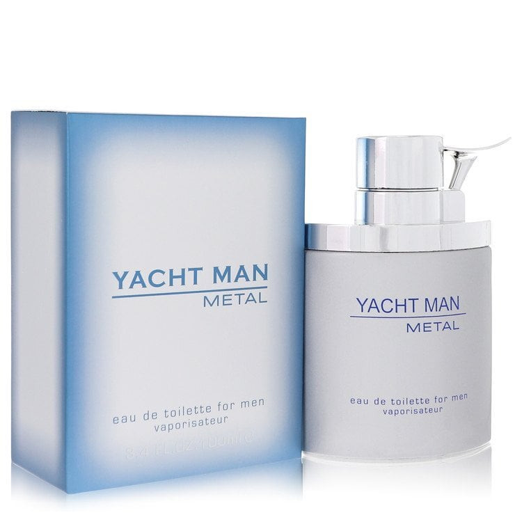Yacht Man Metal by Myrurgia Eau De Toilette Spray 3.4 oz (Men) V728-501492