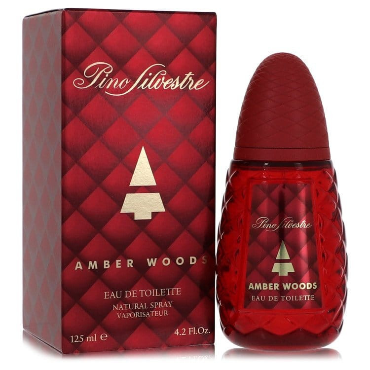 Pino Silvestre Amber Woods by Pino Silvestre Eau De Toilette Spray 4.2 oz (Men) V728-562744
