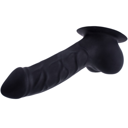 Latex Penis Sheath Carlos Base Plate Black