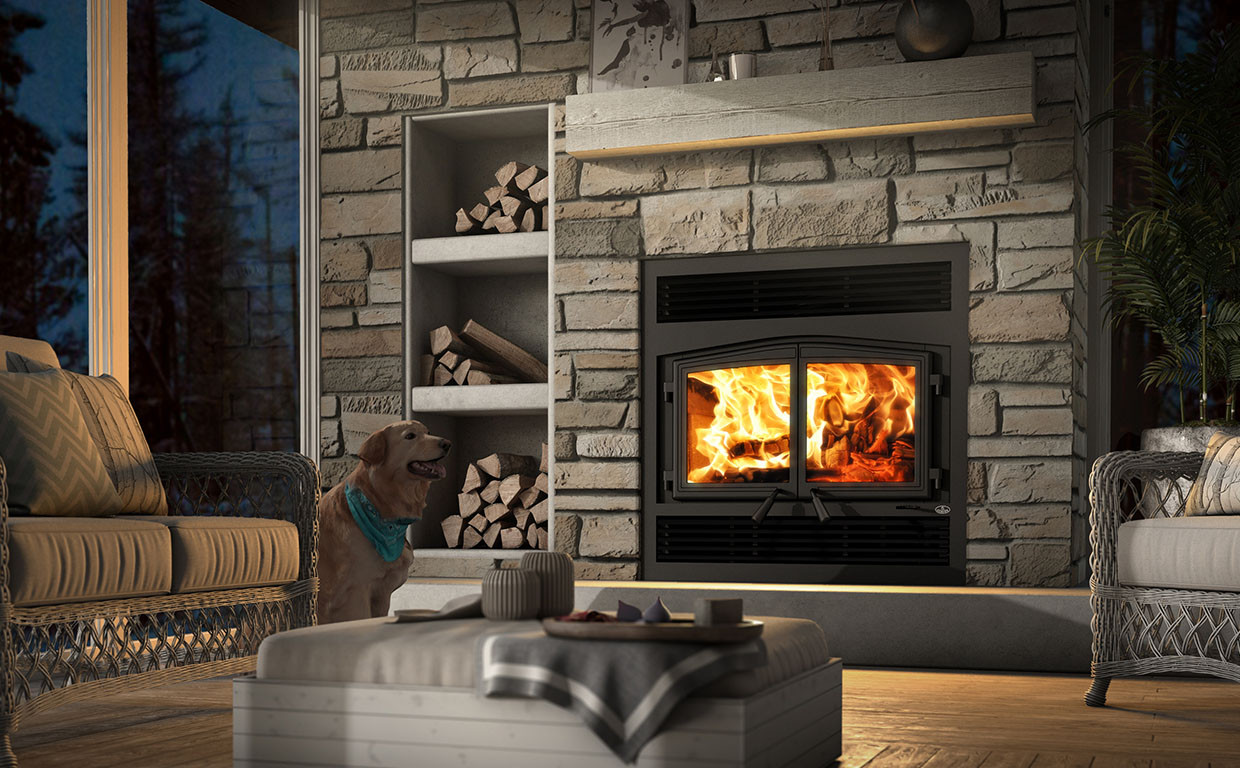 Osburn Stratford II Wood Fireplace image 1