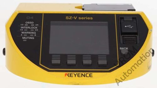 Keyence SZ-VU04 Safety Laser Scanner Multifunctional Display
