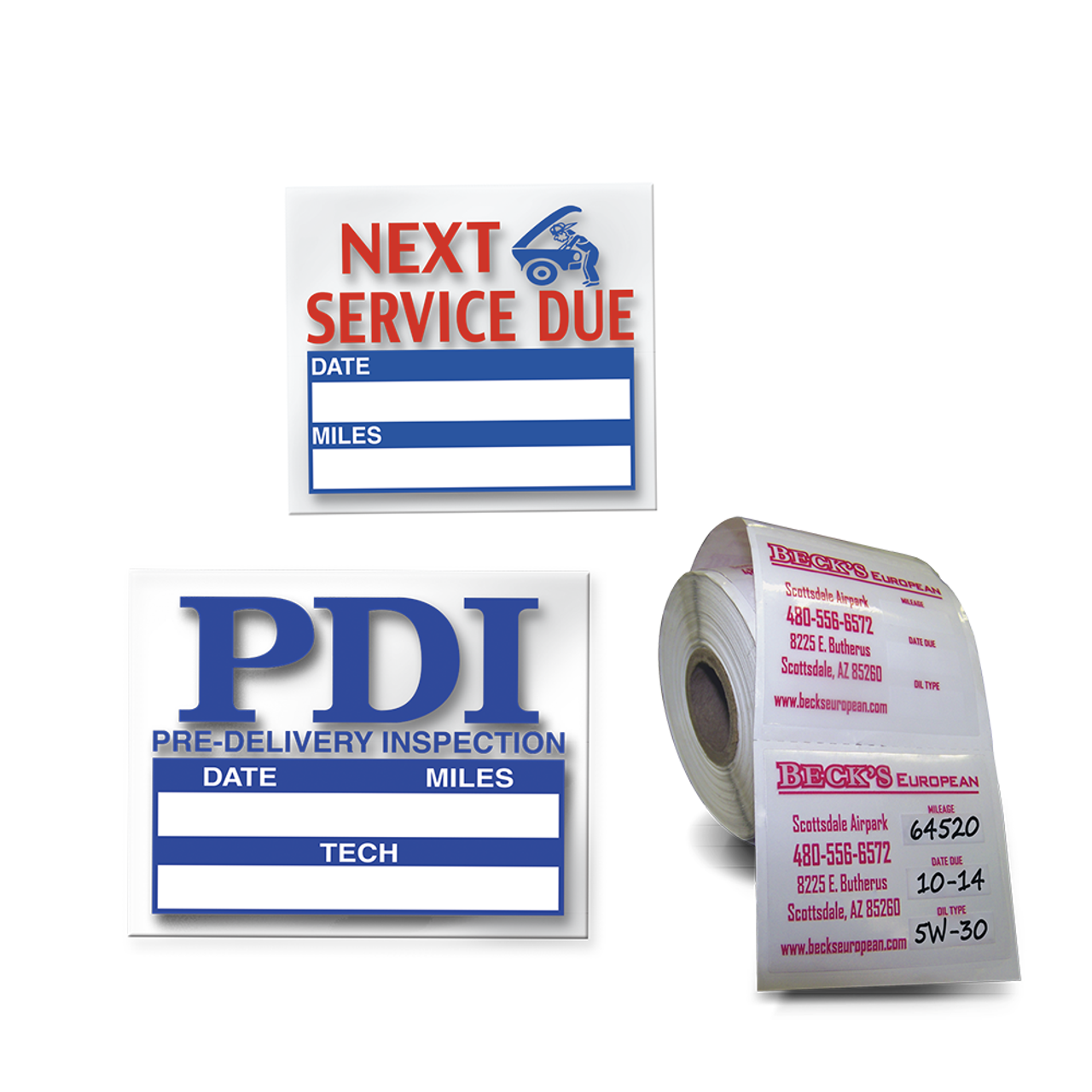 Service Clings