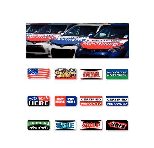 Car Hoodie Banners
