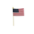 4" x 6" cotton stick flag
