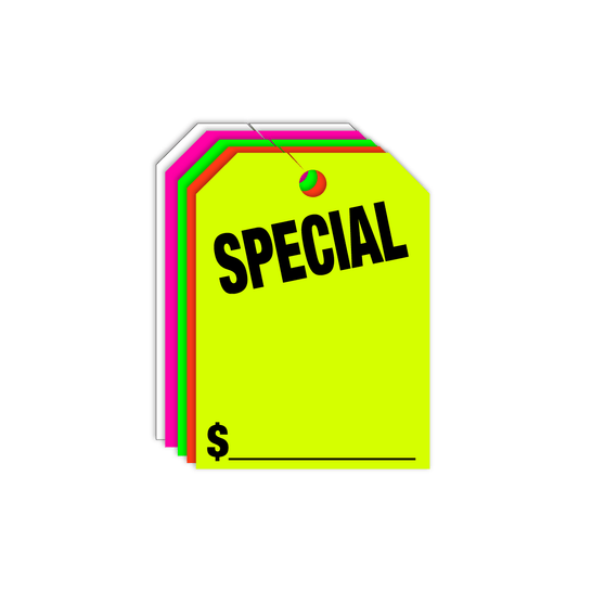 Special Rear View Mirror Hang Tags