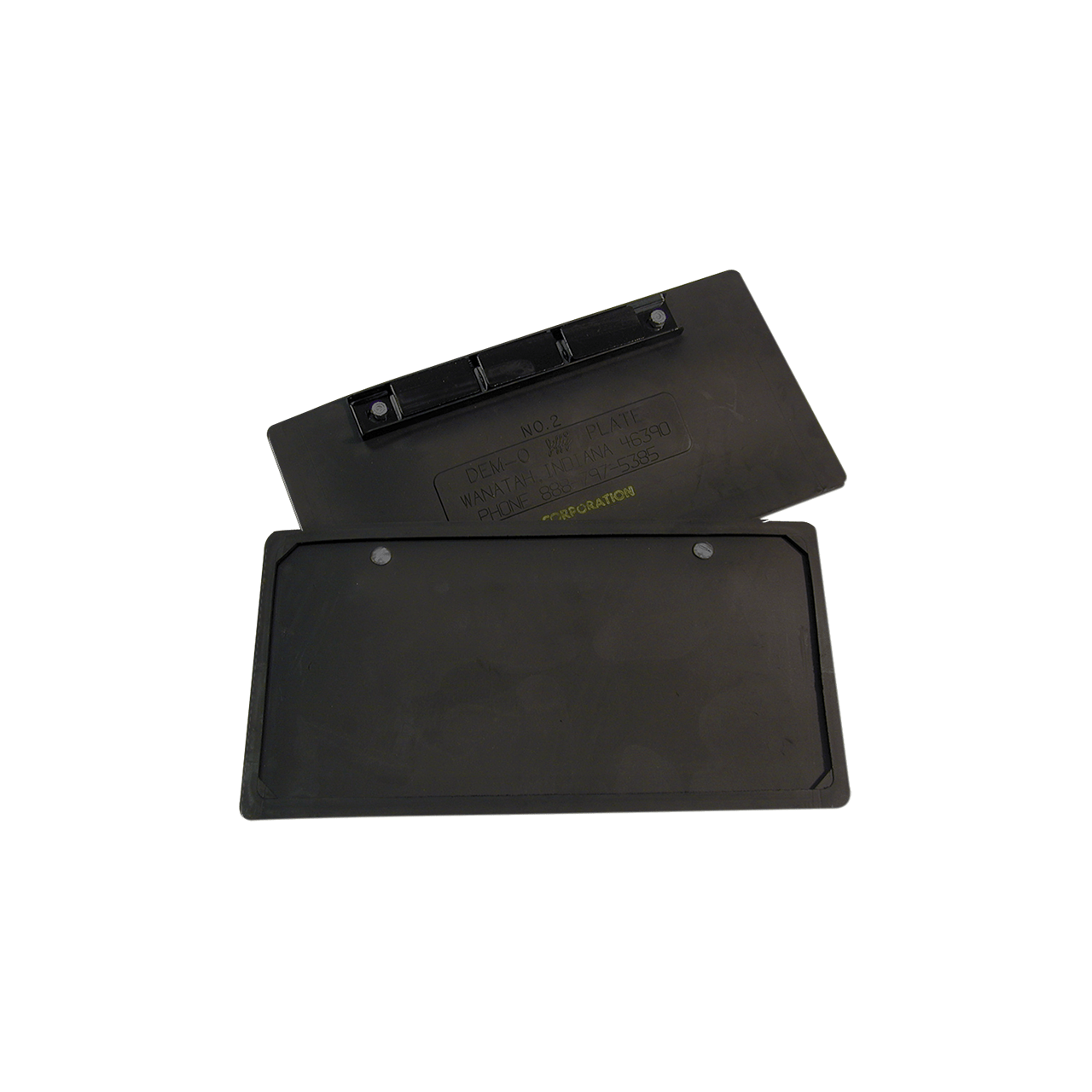 License Plate Holder - Rubber Encased with Magnetic Bar