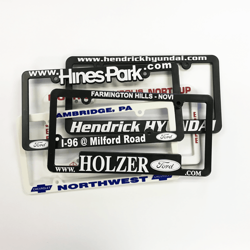 Reflective Tape License Plate Frames