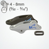 Clamcleat Trapeze & Vang Cleat Anodised 