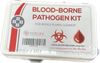 Blood-borne pathogen kit for bodily fluids cleanup. Redicare prepared. The only solution. OSHA 29 CFR 1910.1030 compliant. www.redicaredirect.com.