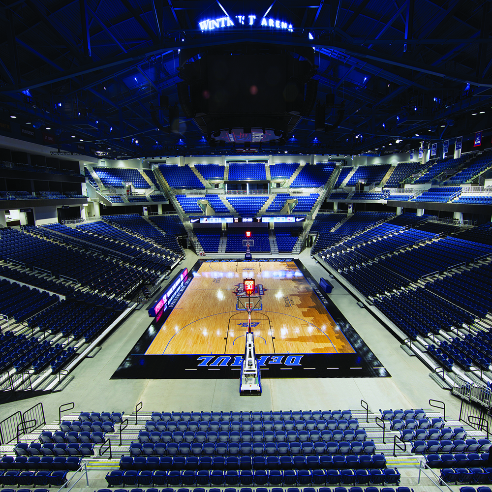 Wintrust Arena audience seating