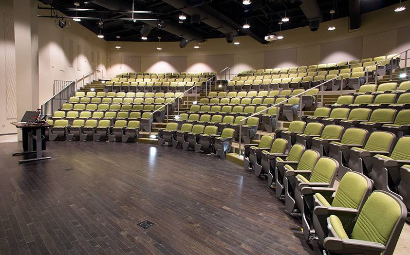 Lecture hall seats