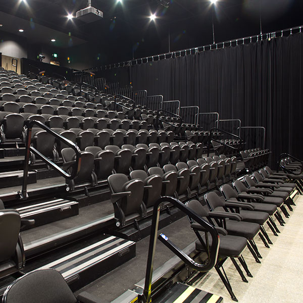Black Box Theater Seating Risers, Portable Theater Seating