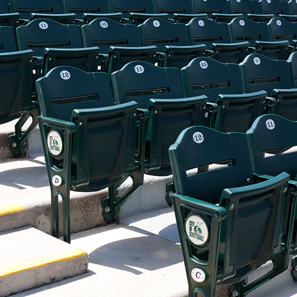 Scottsdale Stadium Seating by Hussey Seating Company