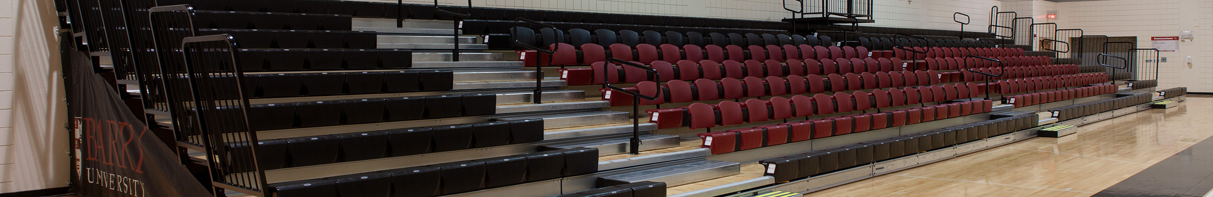 Barry University School Gym Bleacher