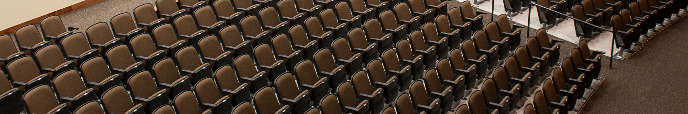 Biddeford Middle School fixed auditorium seating