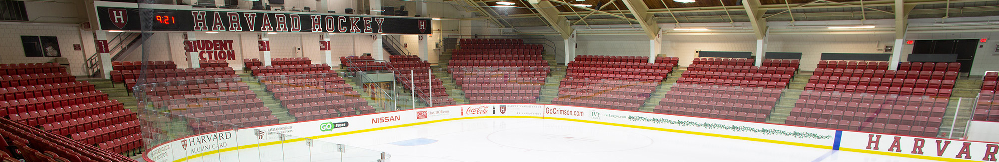 Bright-Landry Hockey Center spectator seating