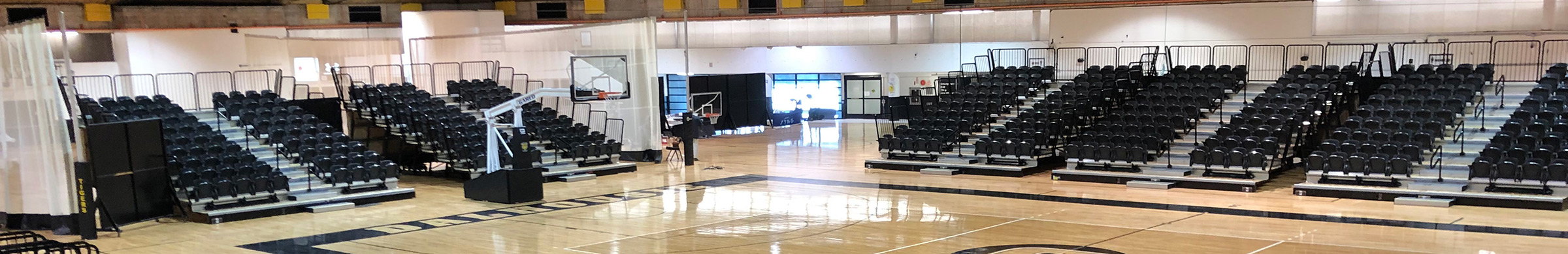 Dalhousie University Gym Bleacher