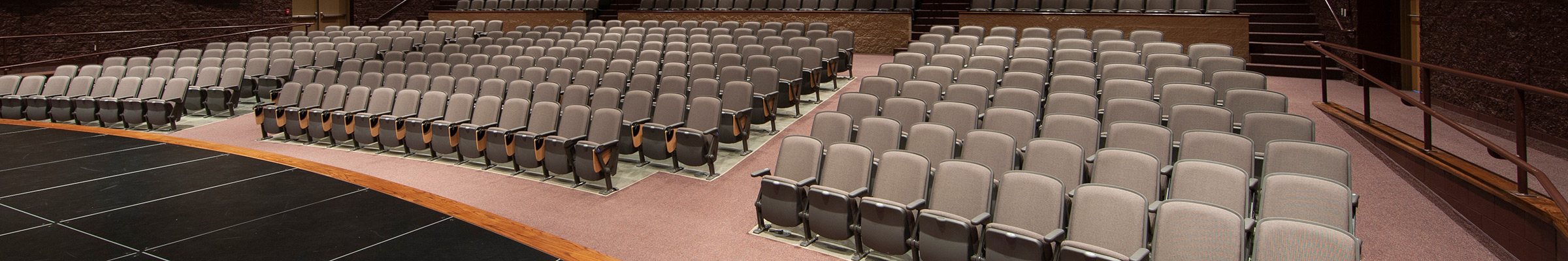 El Dorado High School fixed auditorium seating