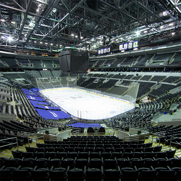 Enterprise Center arena audience seating