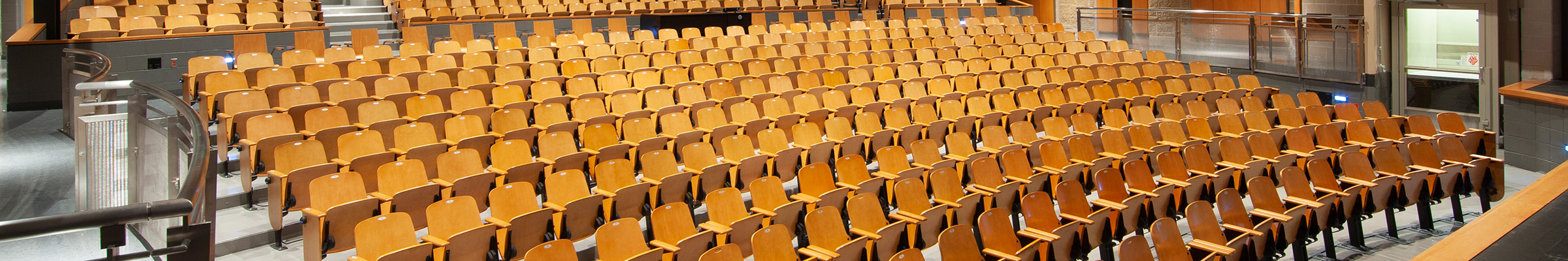 Carver Center for the Arts fixed auditorium seating