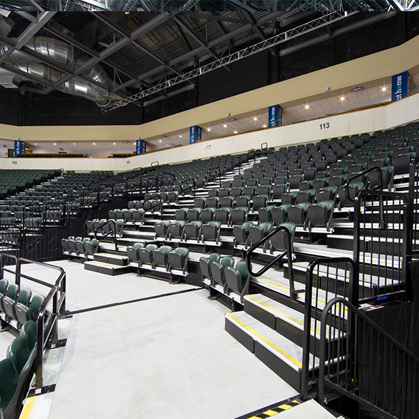 Arena Seating Solutions by Hussey Seating Company