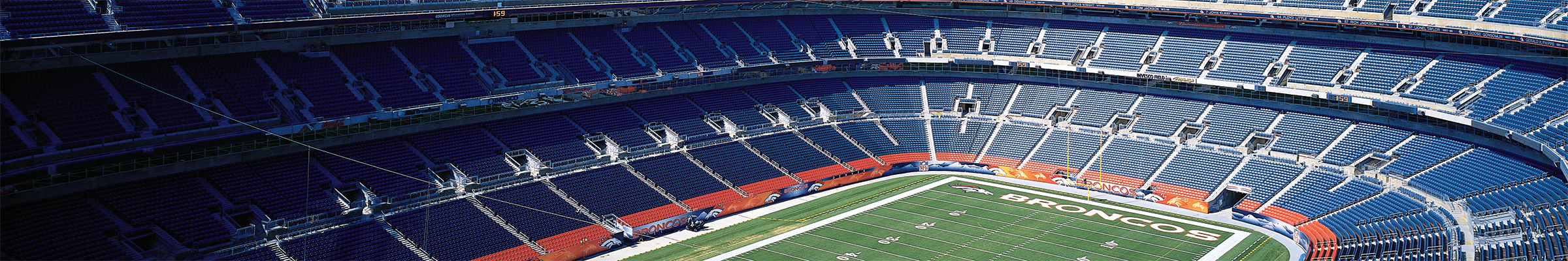 Empower Field at Mile High stadium seating