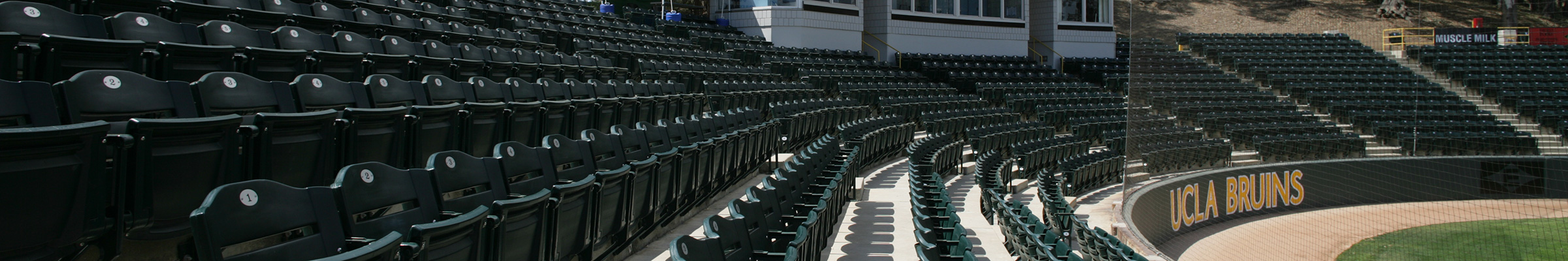 Jackie Robinson Field spectator seating