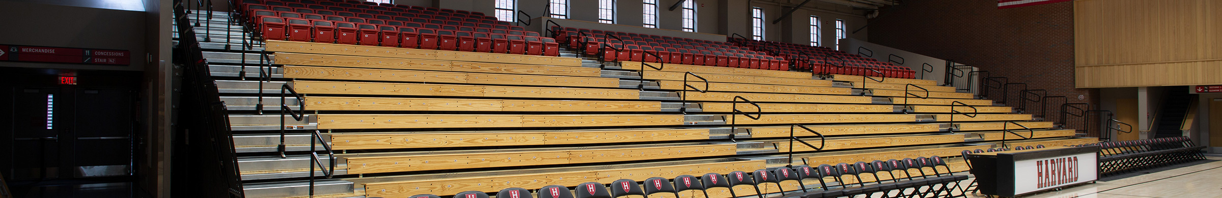 Lavietes Pavilion Gymnasium seating