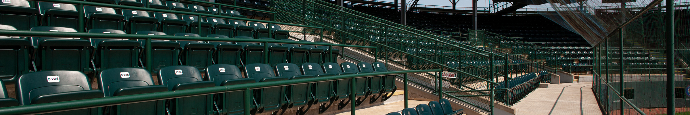 Howard J. Lamade Stadium spectator seating