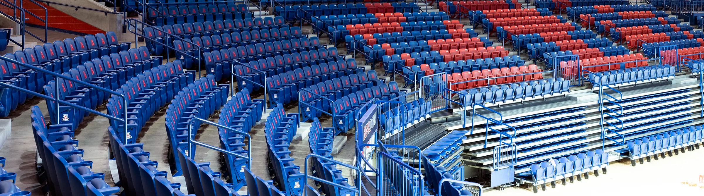 McKale Memorial Center arena seating