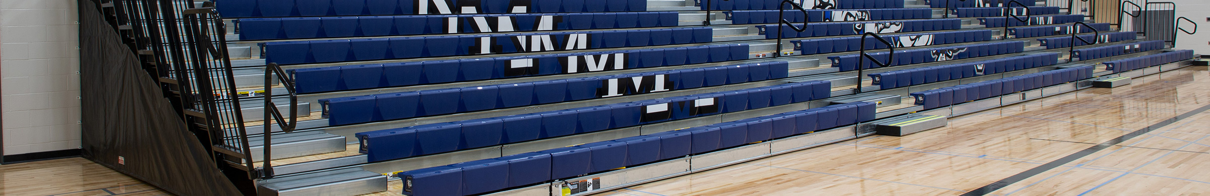 North Mason High School Gym Bleacher